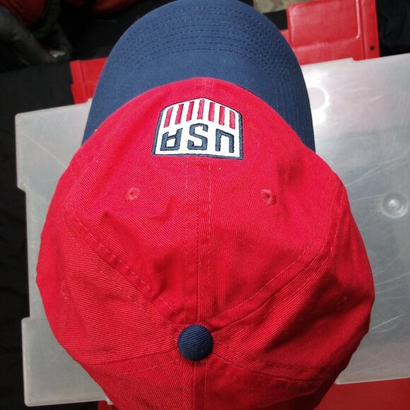 NWT Nike Heritage86 Dri-Fit USA Soccer Strap Back Hat Cap - Picture 4 of 8